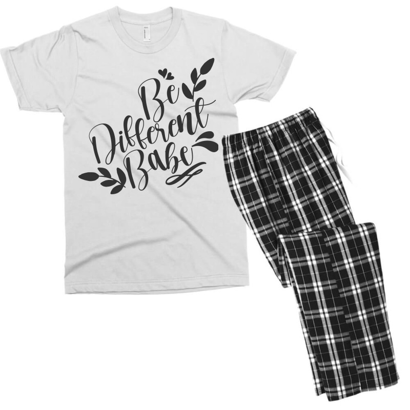 Be Different Babe Men's T-shirt Pajama Set by Nitastudioz | Artistshot