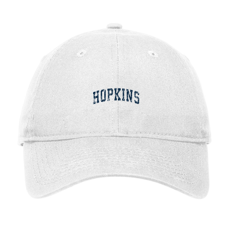 Hopkins Minnesota Mn Vintage Sports Design Navy Design Adjustable Cap | Artistshot