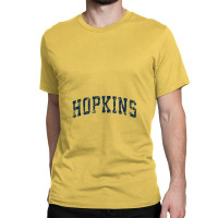 Hopkins Minnesota Mn Vintage Sports Design Navy Design Classic T-shirt | Artistshot