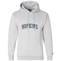 Hopkins Minnesota Mn Vintage Sports Design Navy Design Champion Hoodie | Artistshot