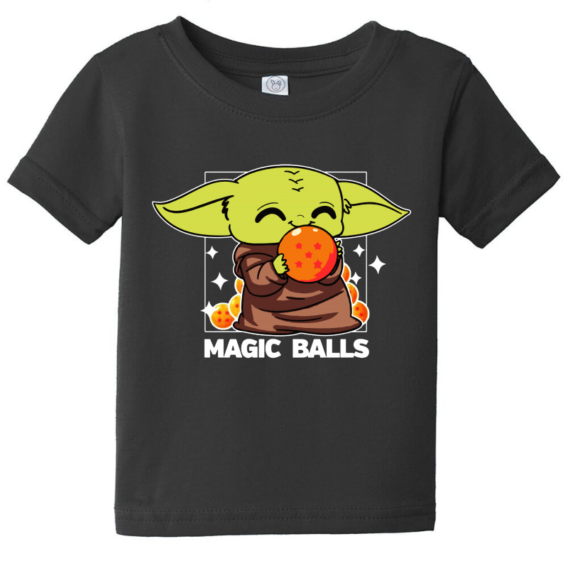 Magic Ball Baby Tee by John Martabak | Artistshot