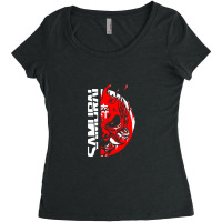 Painted Samurai Women's Triblend Scoop T-shirt | Artistshot