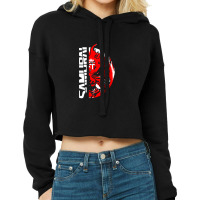 Painted Samurai Cropped Hoodie | Artistshot