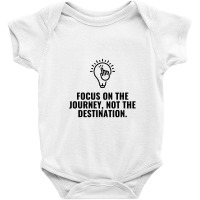 Focus On The Journey Baby Bodysuit | Artistshot