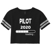 Pilot 2020 Loading Flight School Student Scorecard Crop Tee | Artistshot