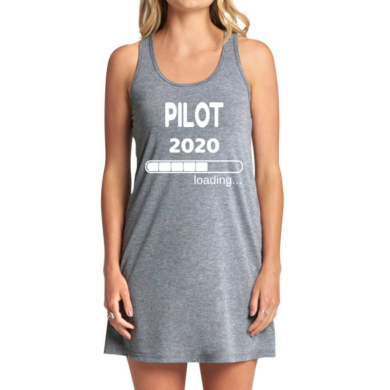 Pilot 2020 Loading Flight School Student Tank Dress | Artistshot