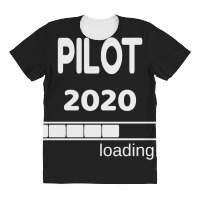 Pilot 2020 Loading Flight School Student All Over Women's T-shirt | Artistshot