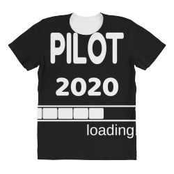 pilot 2020 loading flight school student All Over Women's T-shirt | Artistshot
