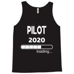 pilot 2020 loading flight school student Tank Top | Artistshot