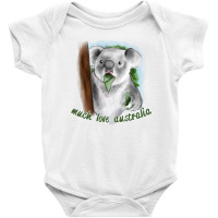 Much Love Australia Baby Bodysuit | Artistshot