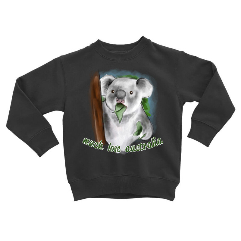 Much Love Australia Toddler Sweatshirt by autlu2024 | Artistshot