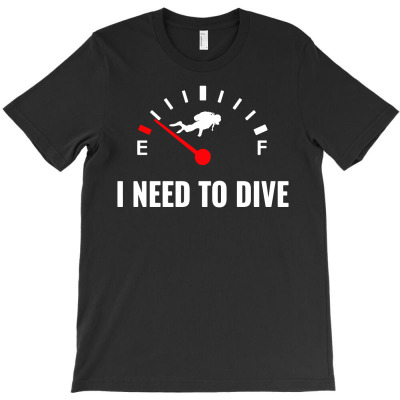 Scuba Diver Funny T-shirt Designed By Ismi Mubarokah
