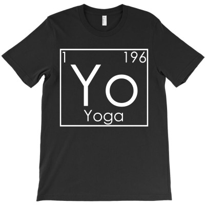 Zen Yoga Periodic Elements Spiritual Namaste T-shirt Designed By Ismi Mubarokah