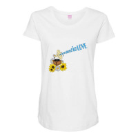 Love İs Need Maternity Scoop Neck T-shirt | Artistshot