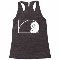 Golden Section Snail Spiral Geometry Fibonacci T Shirt Racerback Tank | Artistshot