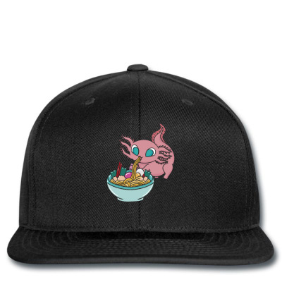 Kawaii Anime Axolotl Ramen Bowl Printed Hat Designed By Bariteau Hannah