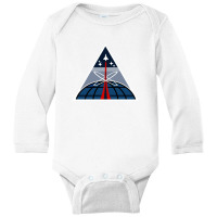 Space Force Faux Pocket Patch Long Sleeve Baby Bodysuit | Artistshot