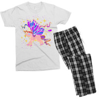 Magical Butterfly Animal Lover Fantasy Creature Unicorn T Shirt Men's T-shirt Pajama Set | Artistshot