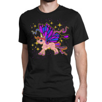 Magical Butterfly Animal Lover Fantasy Creature Unicorn T Shirt Classic T-shirt | Artistshot