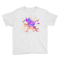 Magical Butterfly Animal Lover Fantasy Creature Unicorn T Shirt Youth Tee | Artistshot