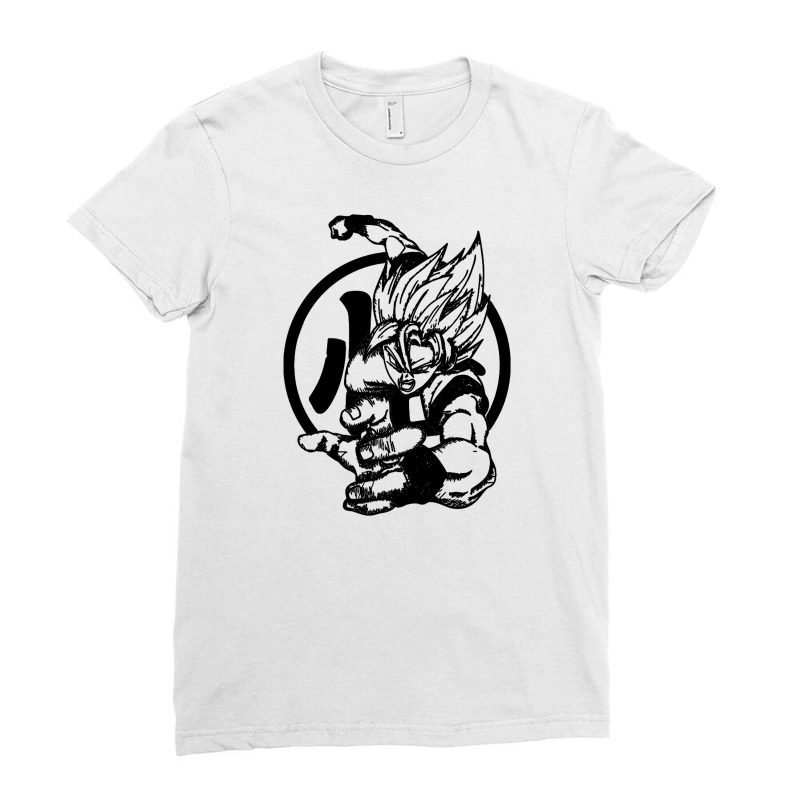 Goku Super Saiyan Ladies Fitted T-Shirt by woskisedani | Artistshot