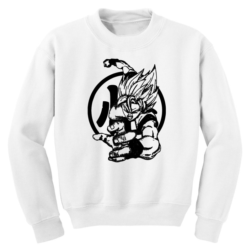 Goku Super Saiyan Youth Sweatshirt by woskisedani | Artistshot