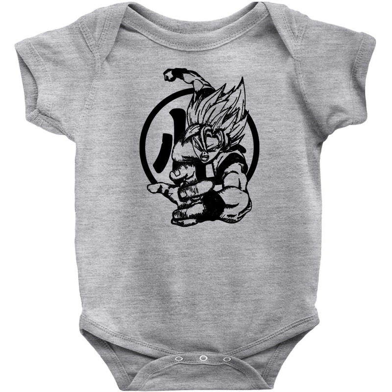 Goku Super Saiyan Baby Bodysuit by woskisedani | Artistshot