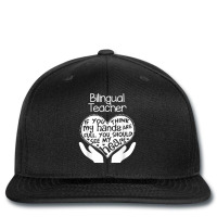 Bilingual Teacher T Shirt Heart Hands School Team Group Gift Printed Hat | Artistshot