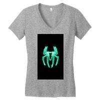 Blue Spider Women's V-neck T-shirt | Artistshot