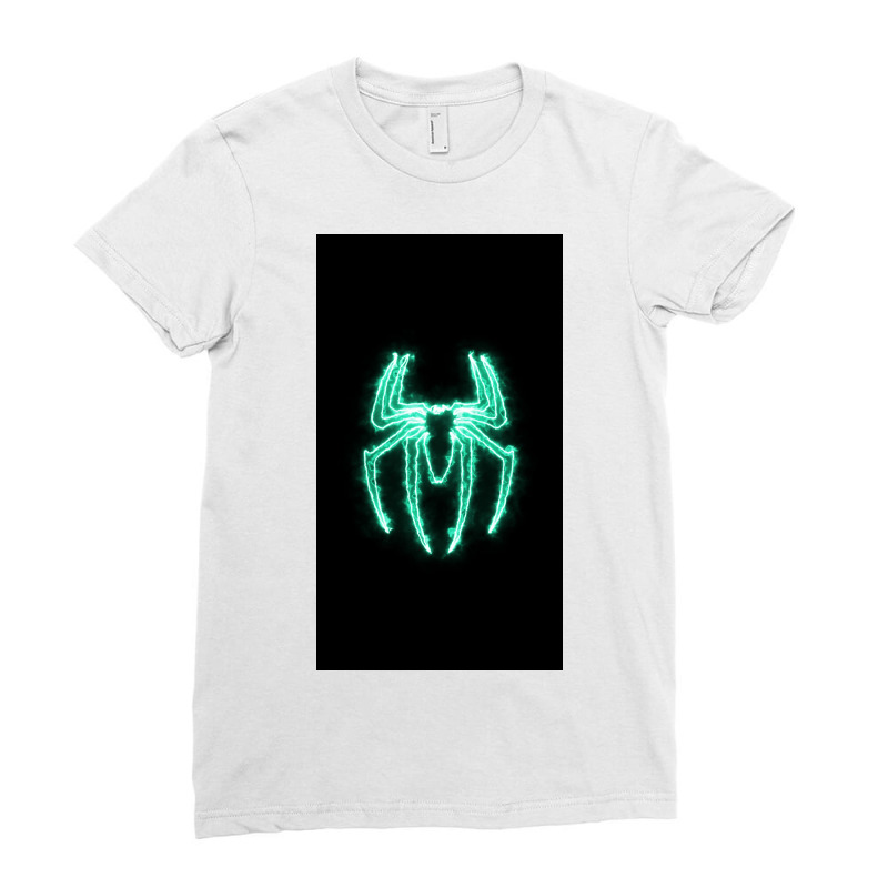 Blue Spider Ladies Fitted T-shirt | Artistshot