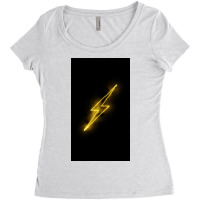 Lightning Women's Triblend Scoop T-shirt | Artistshot