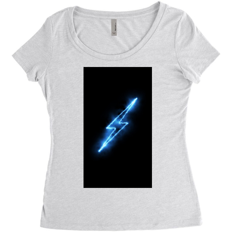 Lightning Women's Triblend Scoop T-shirt by josef.psd | Artistshot