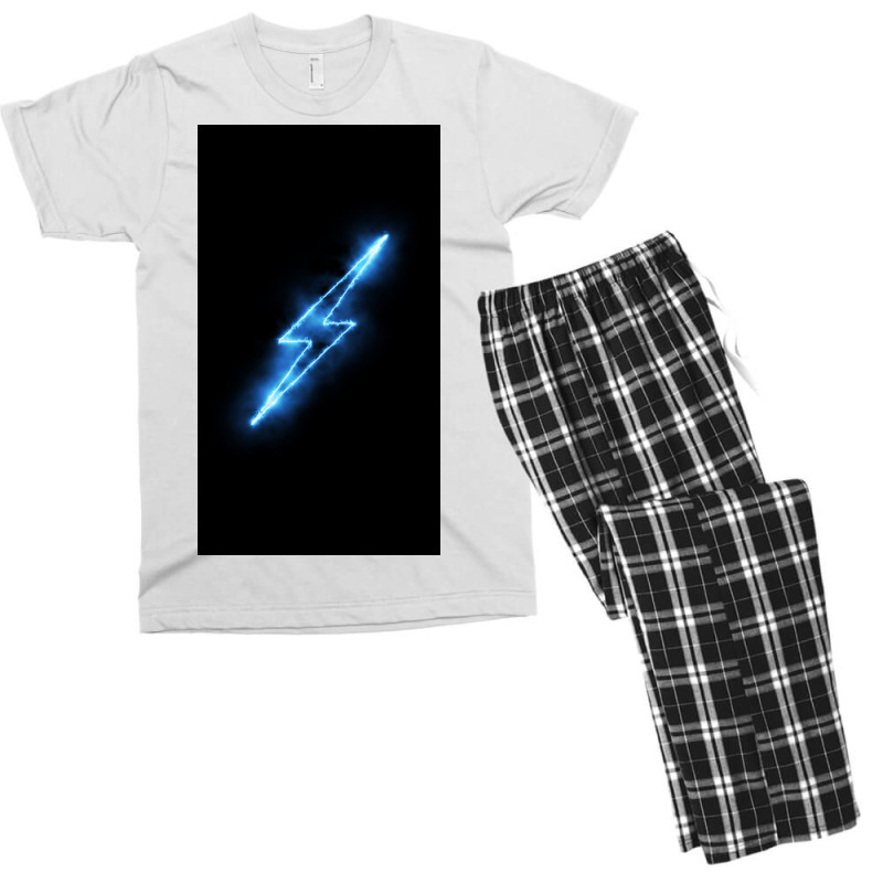 Lightning Men's T-shirt Pajama Set by josef.psd | Artistshot