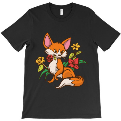 Animal Flower T-shirt Designed By Sevda Ergun