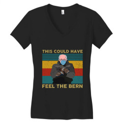 This Could Have Been An Email Bernie Women's V-Neck T-Shirt | Artistshot