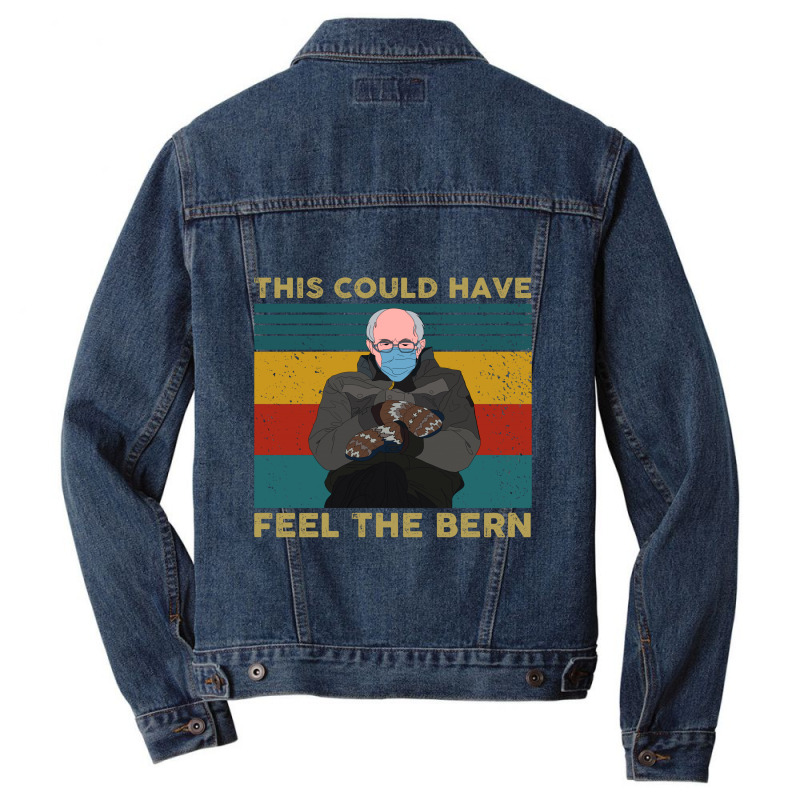 This Could Have Been An Email Bernie Men Denim Jacket | Artistshot