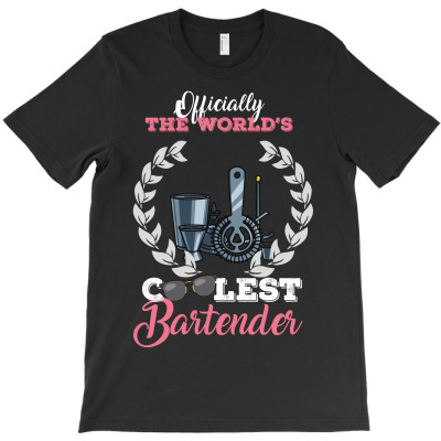 Officially Bartender T-shirt Designed By Sevda Ergun