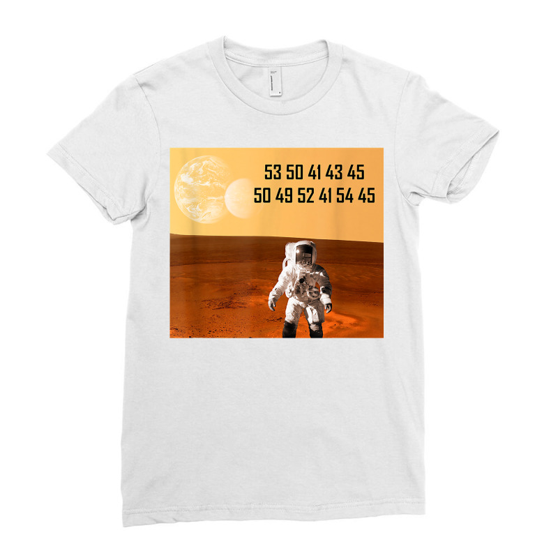 Chicgeek Space Pirate Hexadecimal T Shirt Ladies Fitted T-Shirt by ZaraeTrullinger | Artistshot