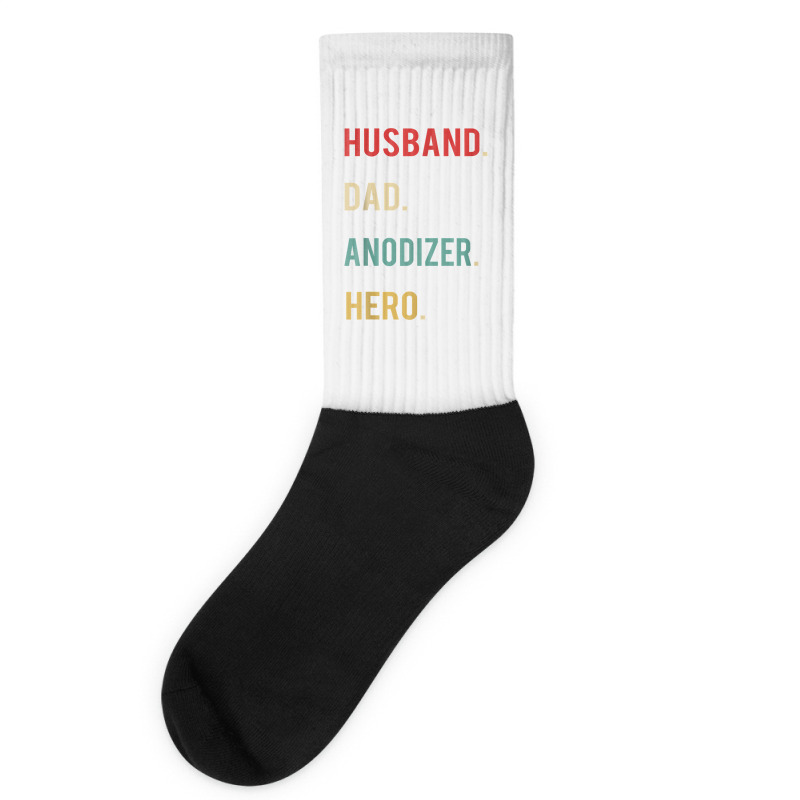 Husband Dad Anodizer Hero Christmas Day Birthday Gift Shirt Socks | Artistshot