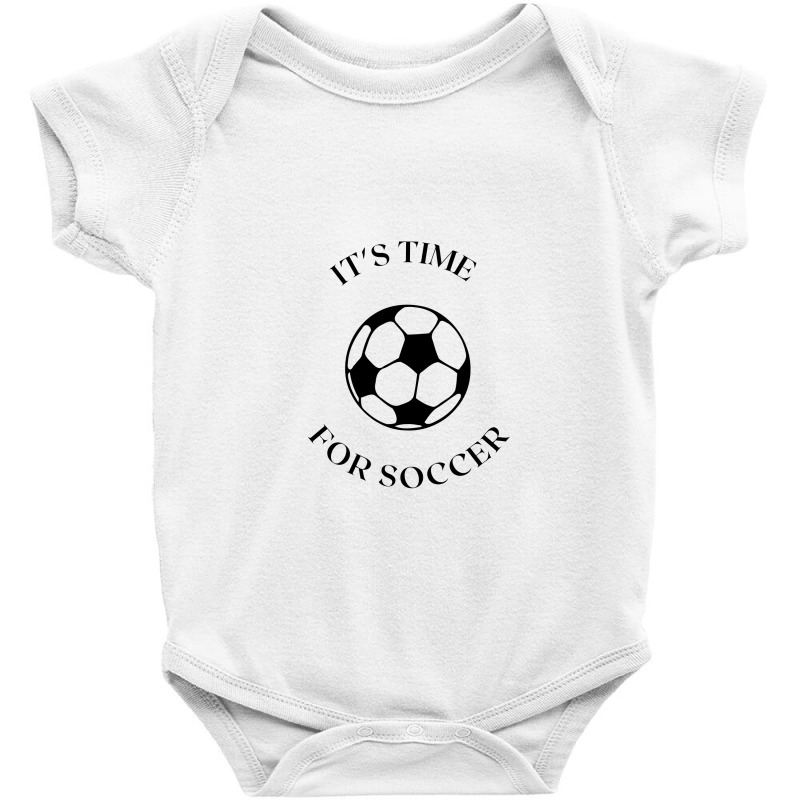 Soccer Time Baby Bodysuit by Favorite | Artistshot