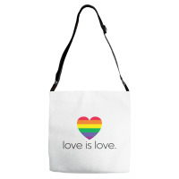 Love Is Love Adjustable Strap Totes | Artistshot