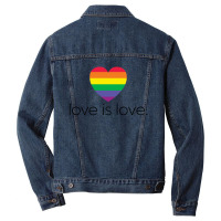 Love Is Love Men Denim Jacket | Artistshot