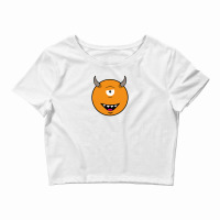 Cyclop Smiley Crop Top | Artistshot