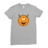 Cyclop Smiley Ladies Fitted T-shirt | Artistshot