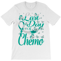 Last Day Of Chemo Myasthenia Gravis Awareness Butterfly Premium T Shir T-shirt | Artistshot