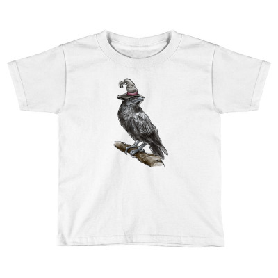 Watercolor Crown Toddler T-shirt Designed By Badaudesign