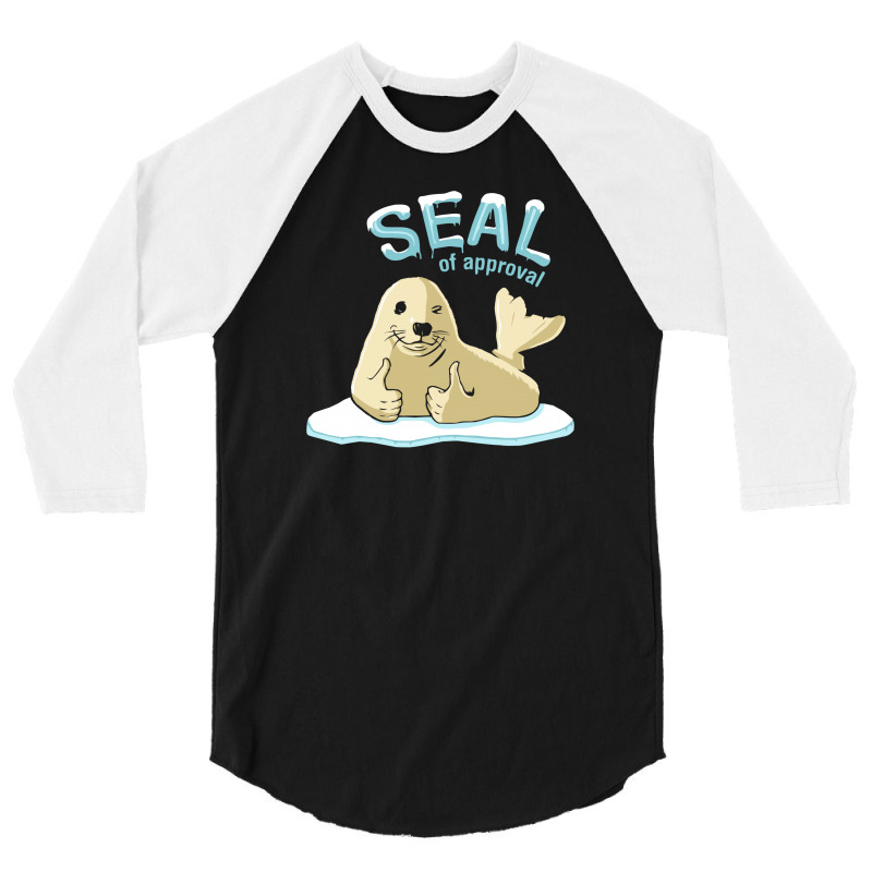 Seal Of Approval 3/4 Sleeve Shirt | Artistshot