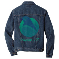 Anchorage Ak Osprey Sea Green Raptor Ocean Bird T Shirt Men Denim Jacket | Artistshot