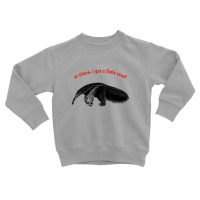 At Times I Get A Little Cruel ∆ Nihilist Anteater Design Toddler Sweatshirt | Artistshot