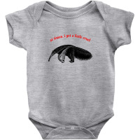 At Times I Get A Little Cruel ∆ Nihilist Anteater Design Baby Bodysuit | Artistshot